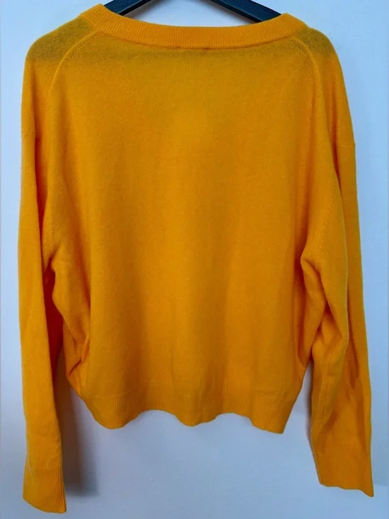 NWT American Vintage Nectarine Wool Lightweight Long Sleeve Sweater Size8 Sku#79 - Picture 6 of 6